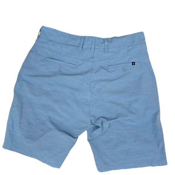 Trunks Mens Light Blue 4 Pocket Multifunctional Shorts 36 - Picture 2 of 7